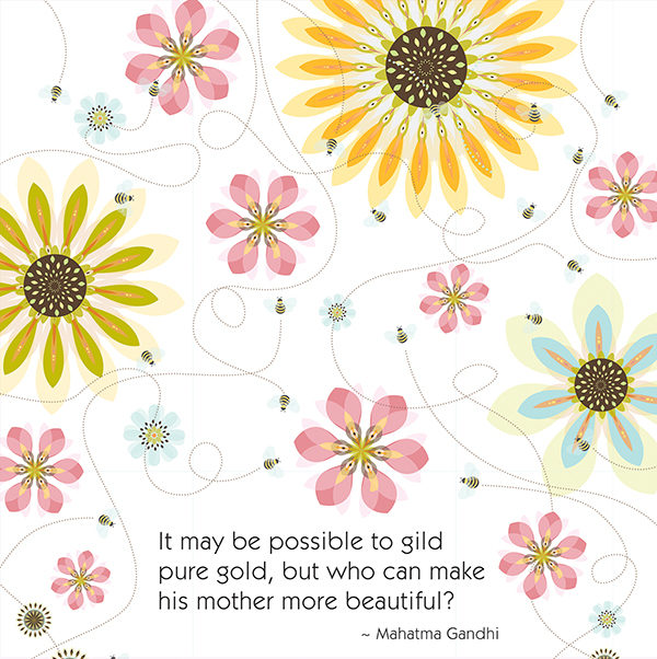 Little Moments Mothers Are Beautiful Art Print