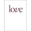 blank card "with love anything is possible" All-Occasion Card