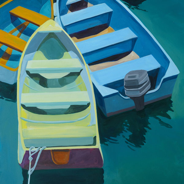 Boats Prints by C Breer