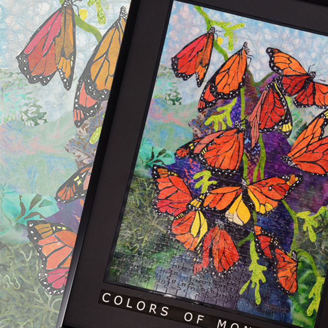 Colors of Monarchs Puzzle