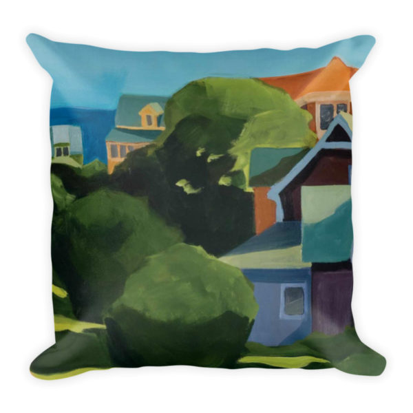 down-the-hill decorative pillow