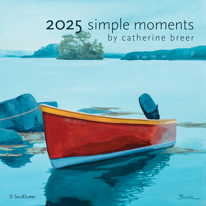 Simple Moments Maine Calendar 2025 Catherine Breer