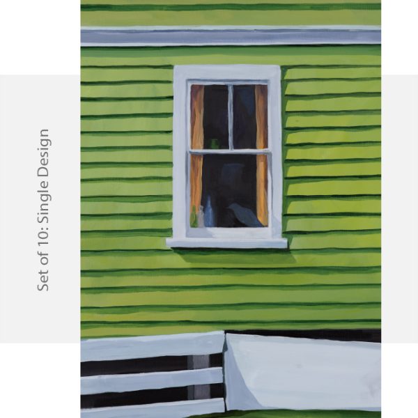 Bottles in Window Single Cardset by Catherine Breer