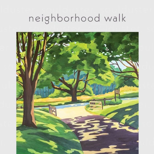 Neighborhood Walk Prints by C Breer