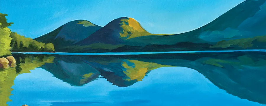 The Bubbles Art Print by Catherine Breer, cropped