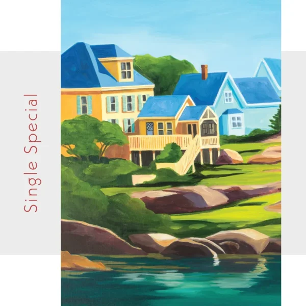 Stonington Houses Note Card