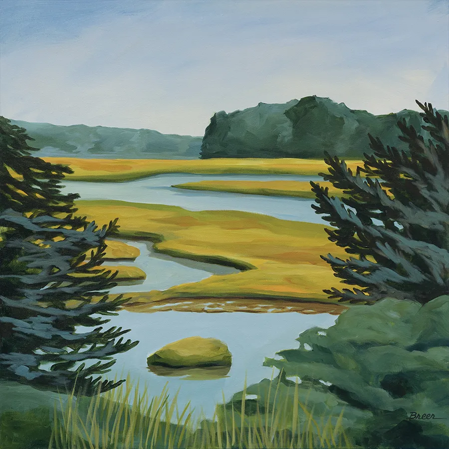 Marsh Acadia Art Print Marsh Acadia Art Print