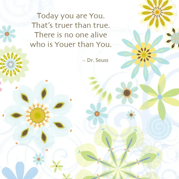 SoulDuster Inspirational Print 3 - Today you are you
