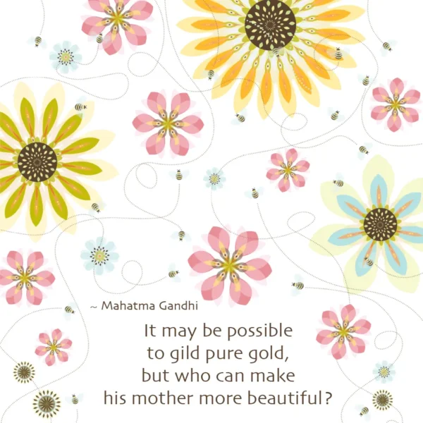 SoulDuster Inspirational Print 5 - Mother beautiful