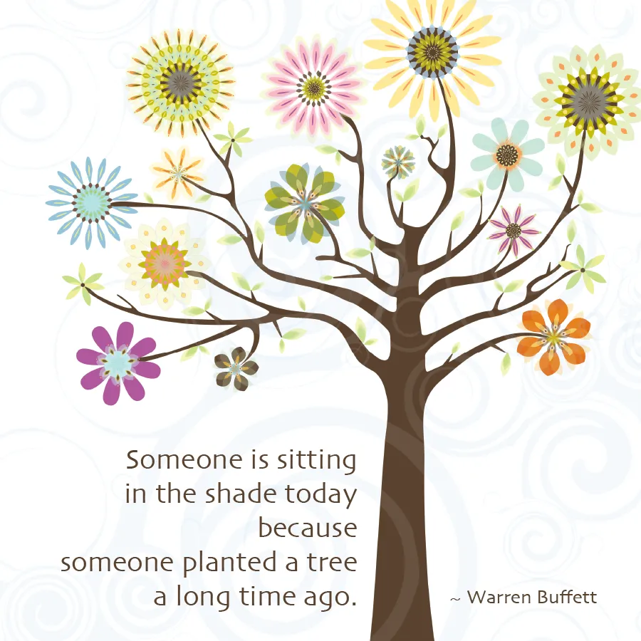 SoulDuster Inspirational Print 7 – Someone planted a tree SoulDuster Inspirational Print 7 - Someone planted a tree