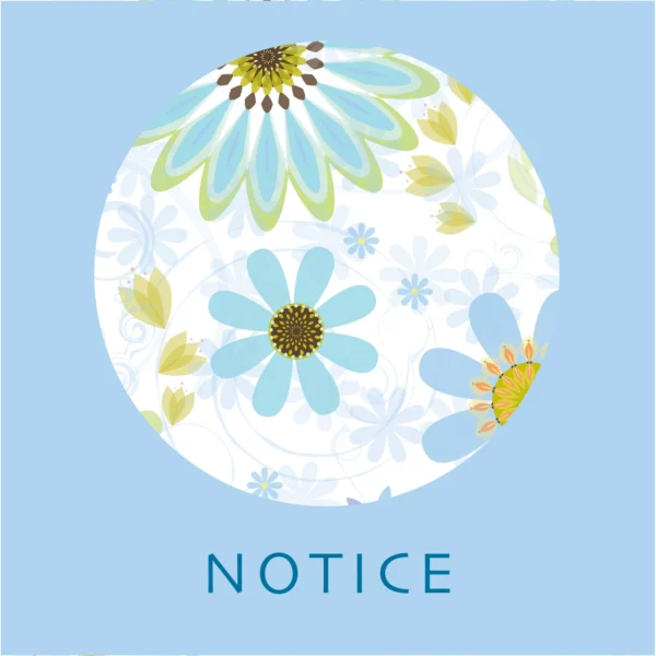 Little Things In Life Cardset - Notice Card
