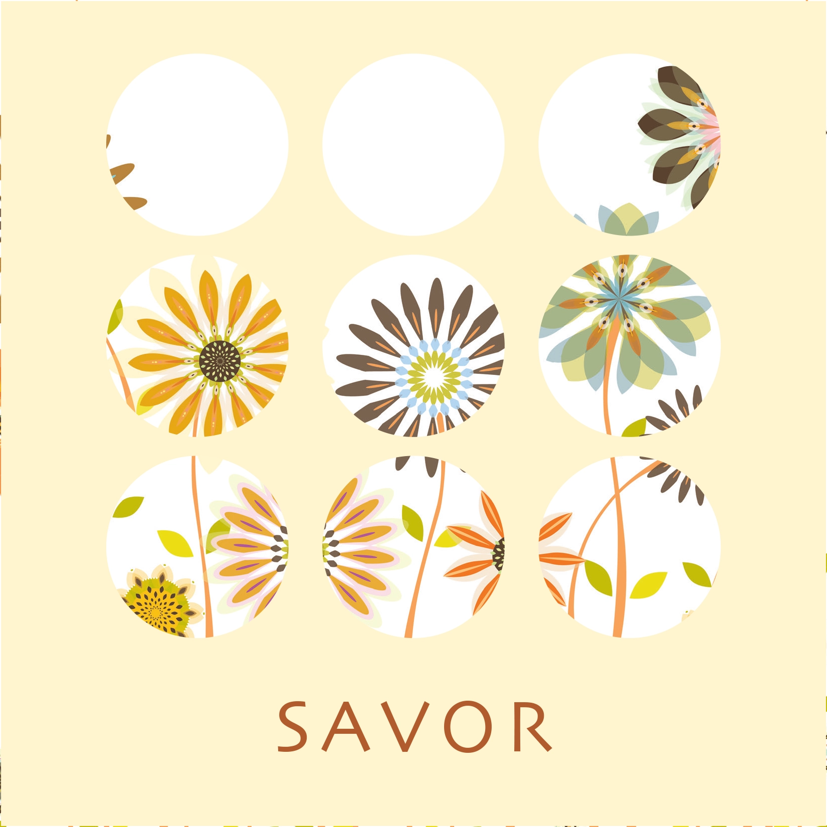 Little Things In Life Cardset - Savor Card