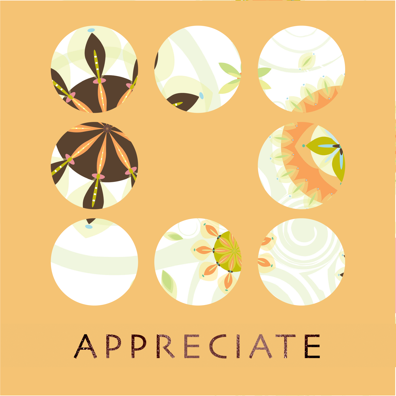 Little Things In Life Card #4 - Appreciate