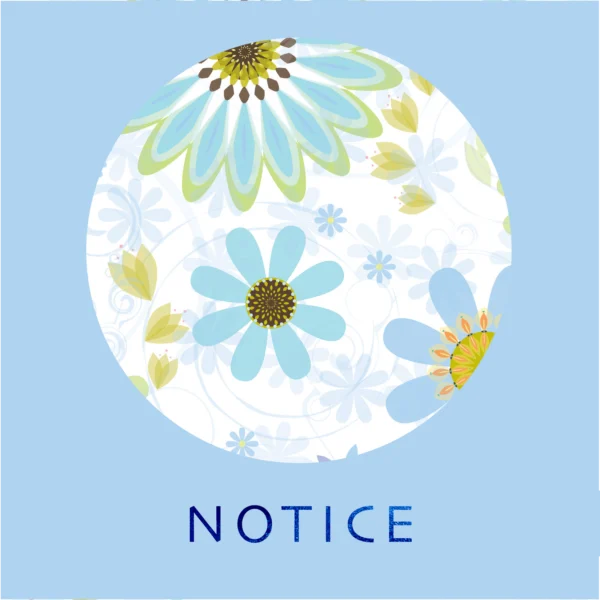 Little Things In Life Card #1 - Notice