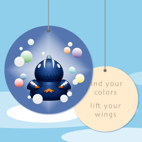 Lumi find your colors ornament